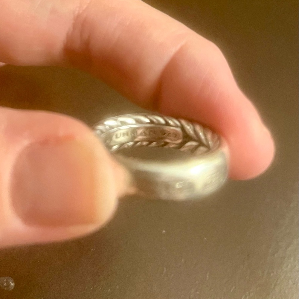 Men’s ring. David Yurmin